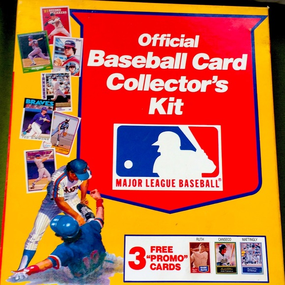 CMC 1989 Official Baseball Card Collector’s Kit - Picture 1 of 5